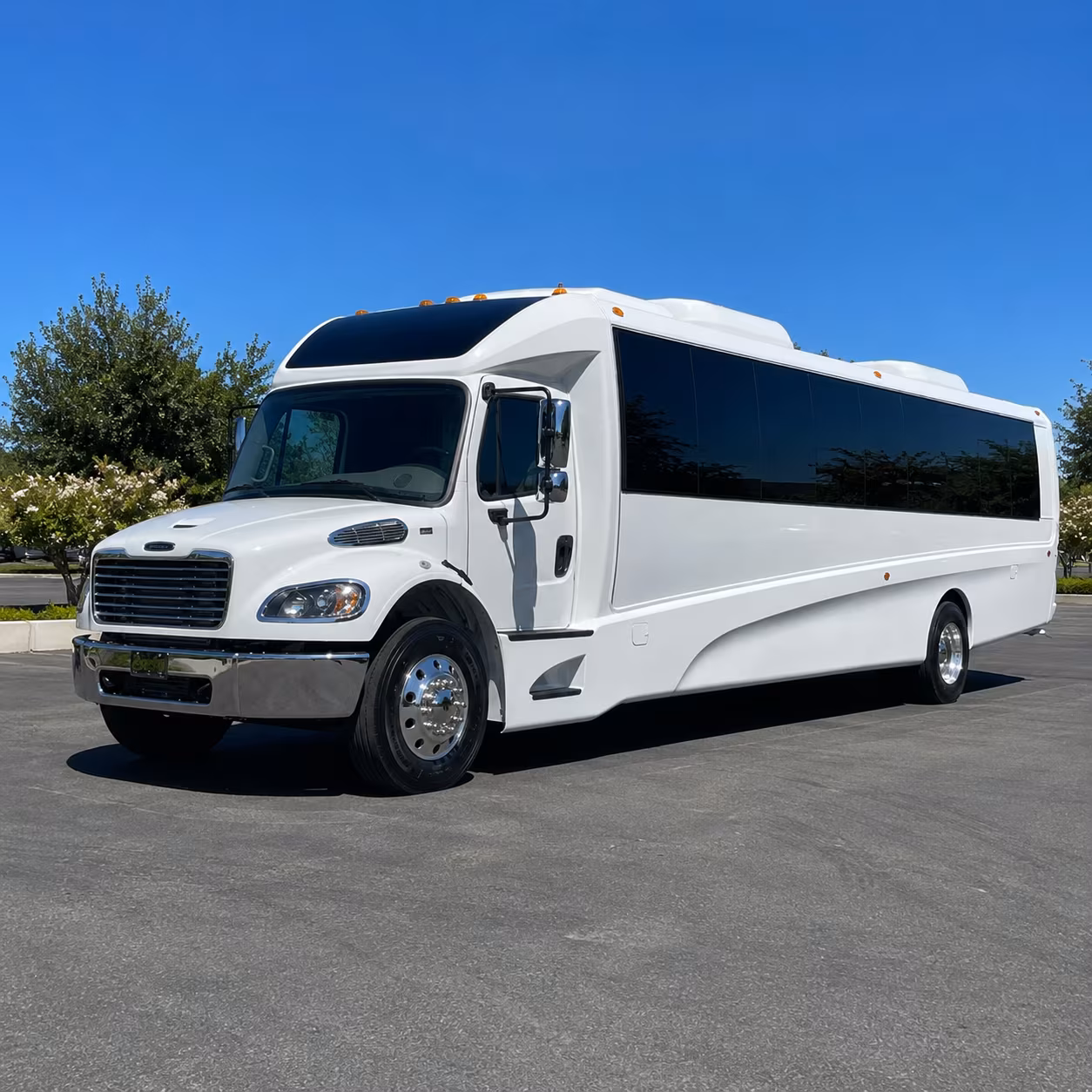 perris comfortable employee shuttle bus rentals in perris