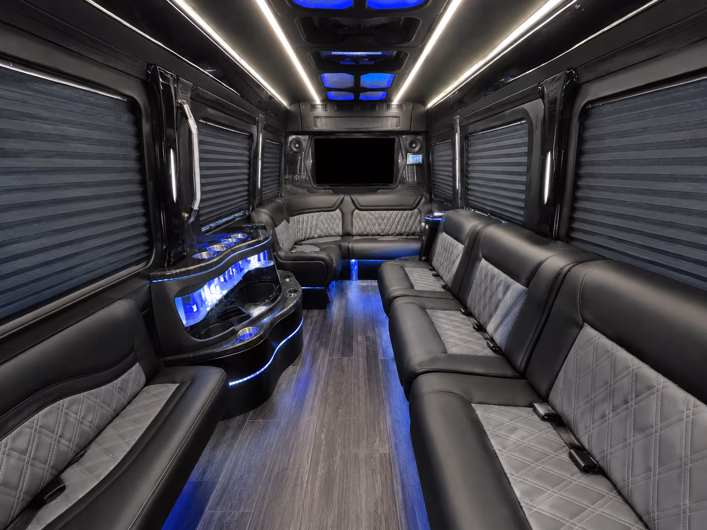 temecula wedding transportation onboard seating